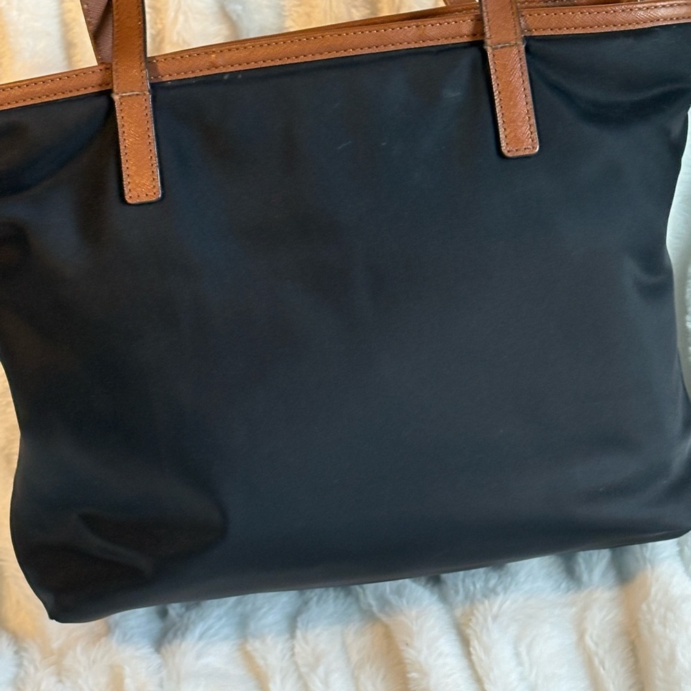 Michael Kors Black and Brown Tote Bag Classic Design - Picture 5 of 12